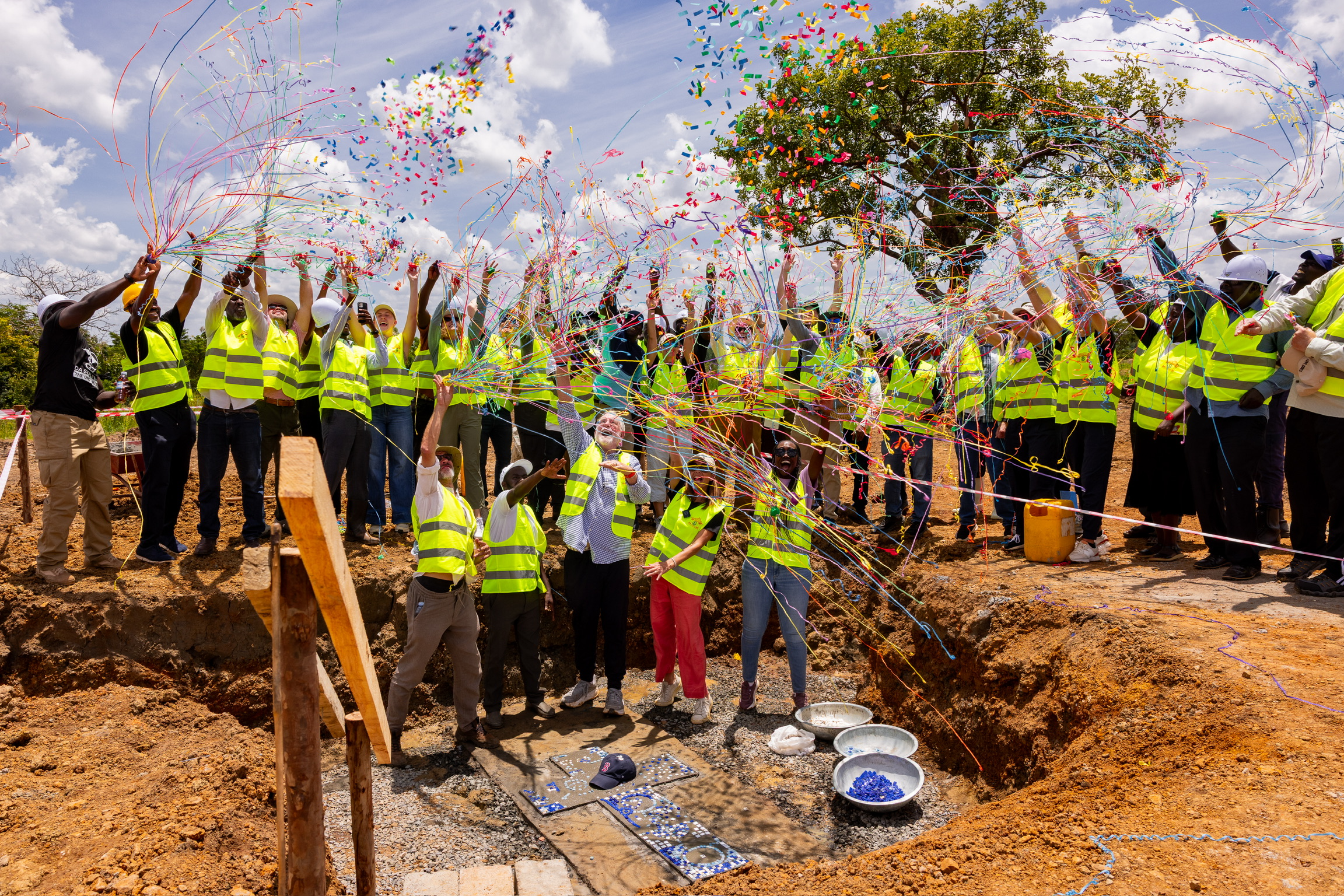 Graduation and Foundations Being Poured in Uganda!
